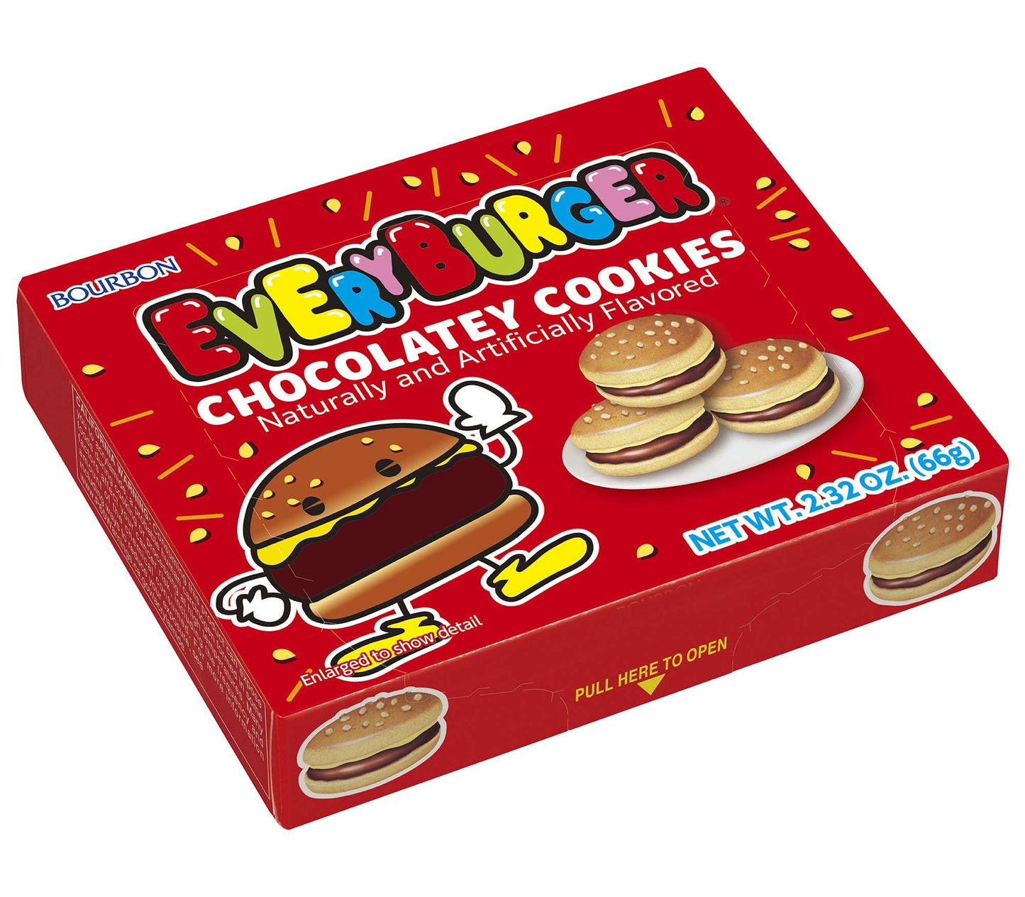 Every burger chocolatey cookies