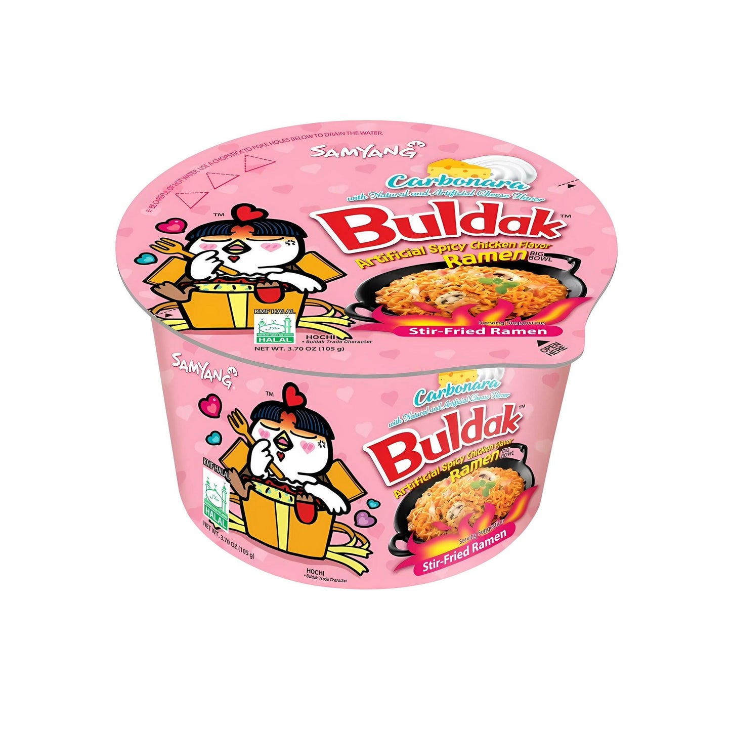 Carbonara Buldak Ramen Big Bowl