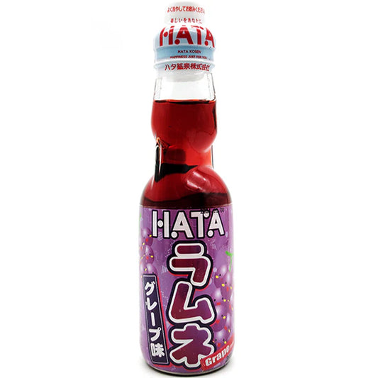 Hata Ramune Soda Grape 200ml