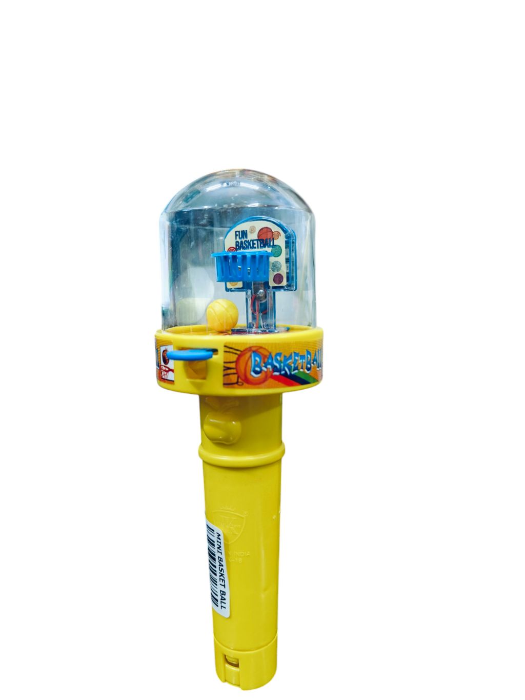 Mini basketball with candy