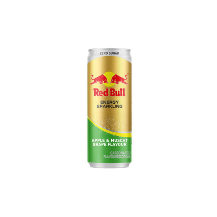 Red Bull Energy Sparkling in the Apple Muscat Grape flavor