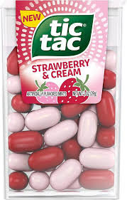 Tic Tac, Strawberry & Cream, 1 Ounce