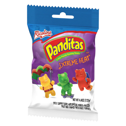 Ricolino Panditas Extreme Heat Gummy Bears