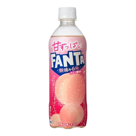 Fanta Soda - Sweet and Sour White PEACH