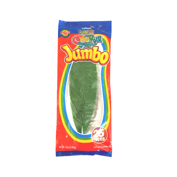CachePigüi JUMBO 25 Piece Tropical Mix Lollipops