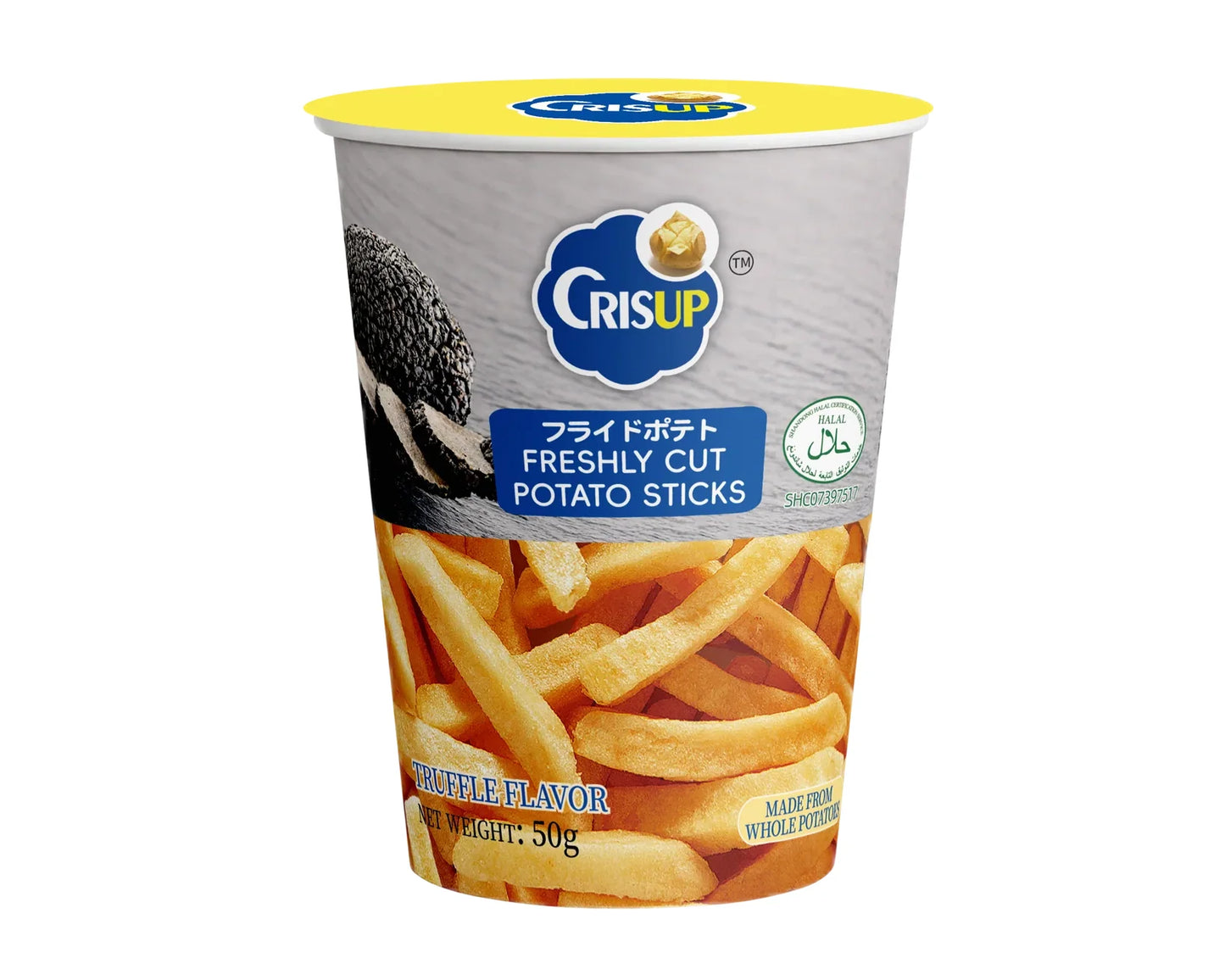 Crisup Freshly Cut Potato Sticks in Truffle Flavor