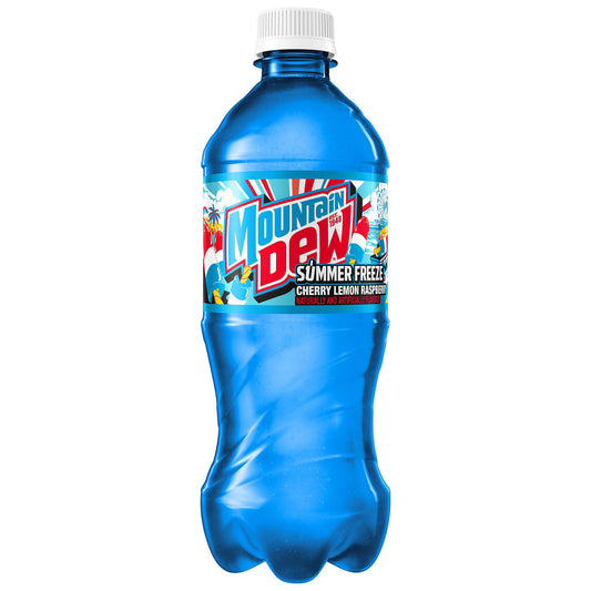 Mountain Dew Summer Freeze Soda Cherry Lemon Raspberry