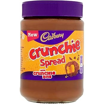 Cadbury Crunchie Chocolate Spread Imported From The UK England