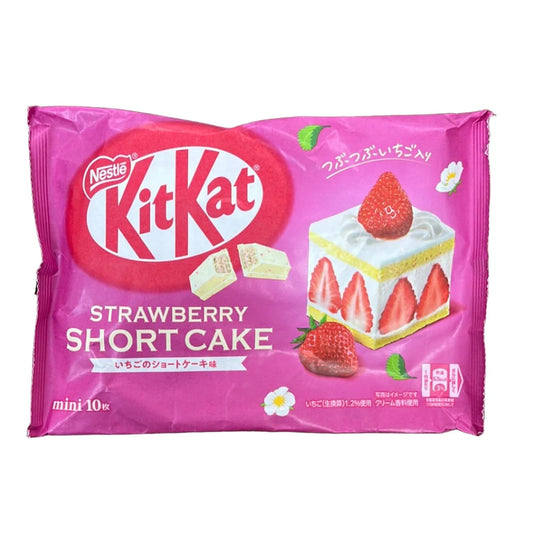 Nestlé Kit Kat Mini Strawberry Shortcake flavor