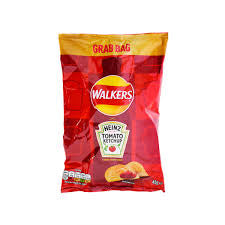 Walkers Crisps Tomato Ketchup Flavour 45g