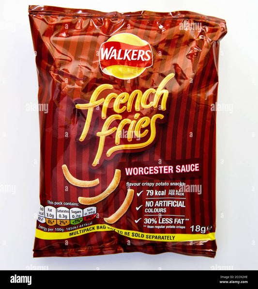 Walkers - French Fries Worcester Sauce Flavour