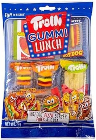 Trolli Lunch Bag, a variety pack of gummy candies.