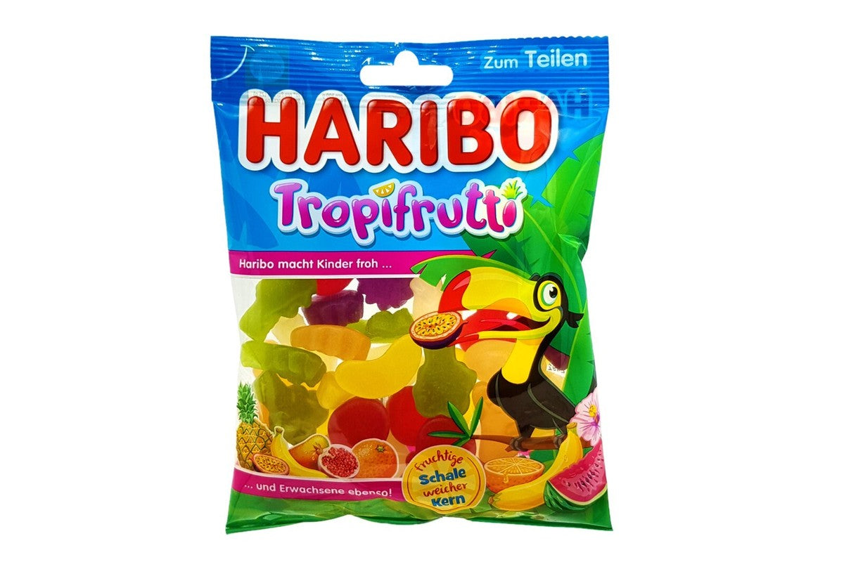 Haribo Tropifrutti gummies.