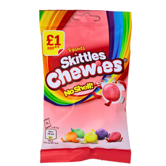 Skittles Squishy Cloudz Fruits, a chewy, soft candy