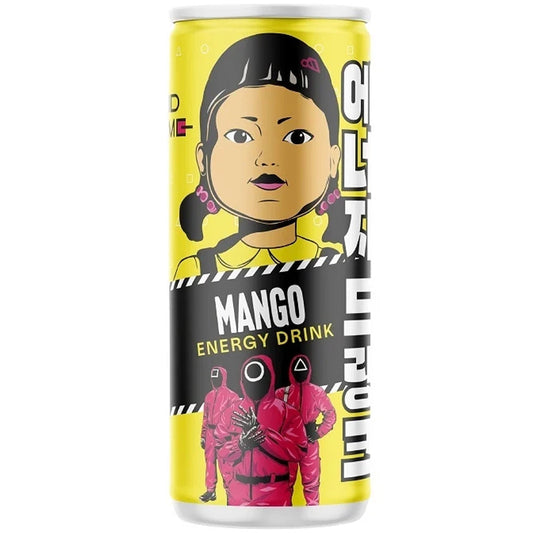 Squid Game Mango Energy Drink.