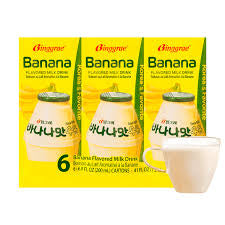 Binggrae Korean Banana Flavored Milk 6.76fl oz