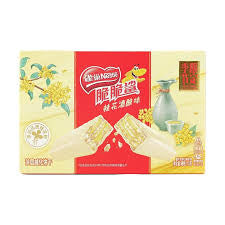Crispy Shark, Osmanthus Rice Wine Flavored, Wafer Biscuits, 2.65 oz