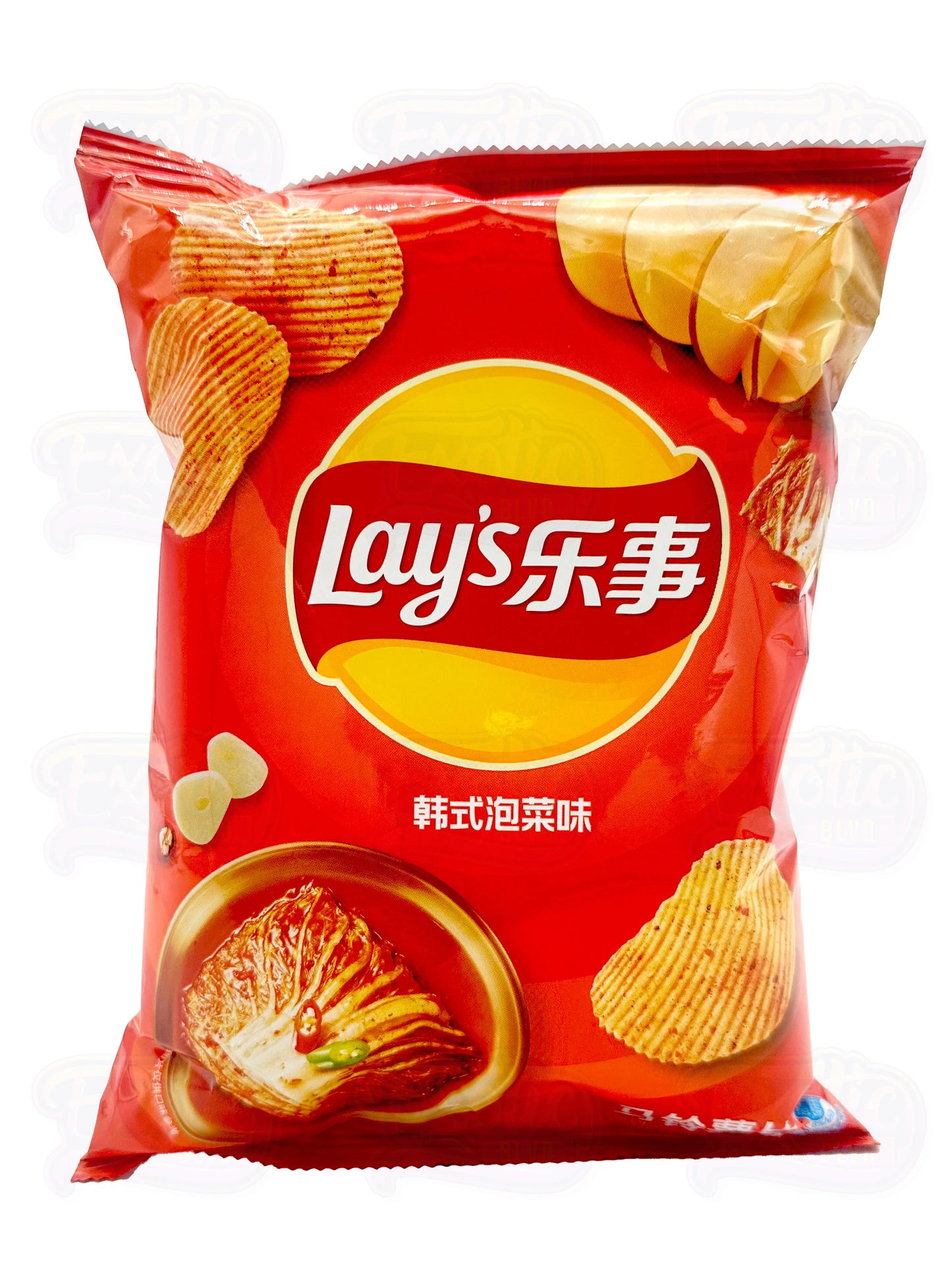 Lay's Korean Kimchi Flavor potato chips