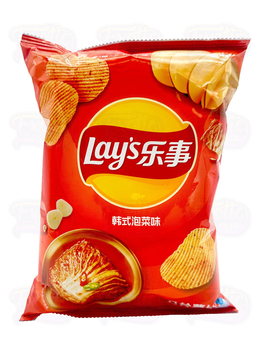 Lay's Korean Kimchi Flavor potato chips