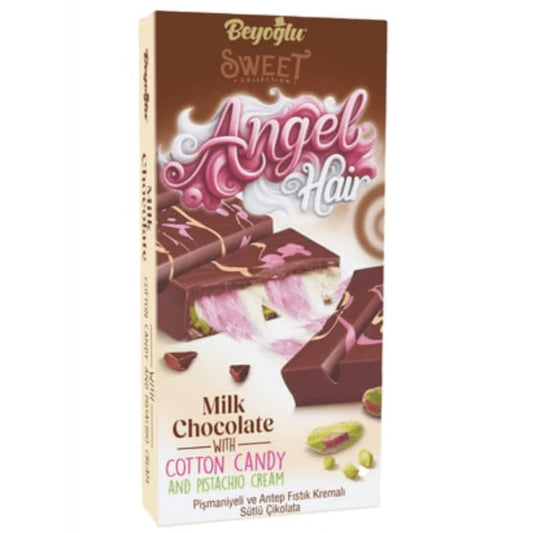 Angel Hair Milk Chocolate with Cotton Candy