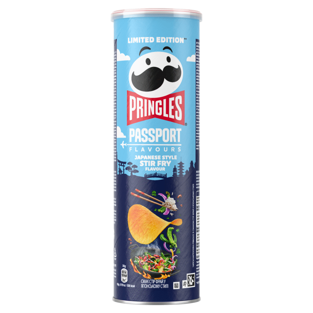 Pringles Passport Japanese Style Stir Fry Flavour