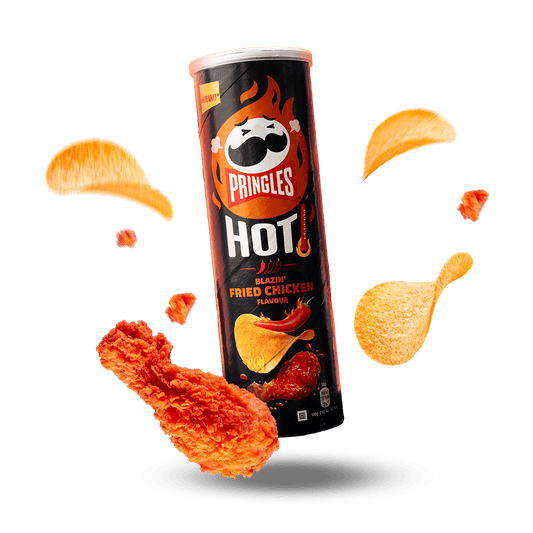 Pringles Hot Blazin' Fried Chicken flavour