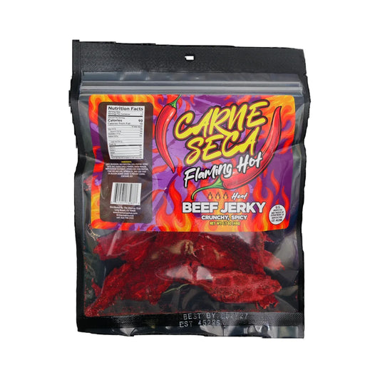 Carne Seca Flaming Hot Beef Jerky