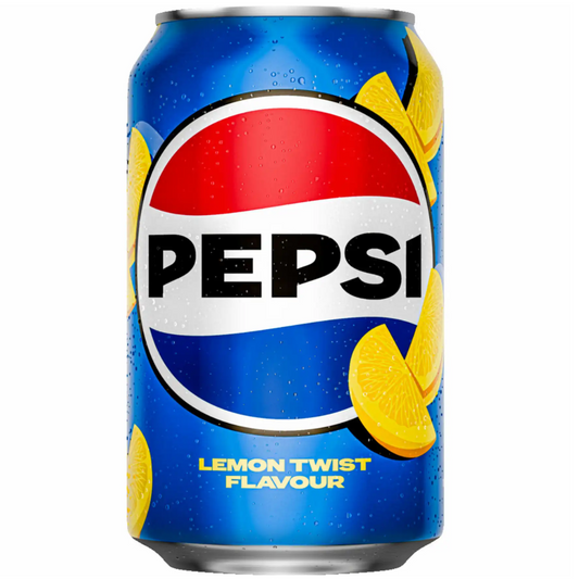 Pepsi Lemon Flavor 330ml Can (Denmark)