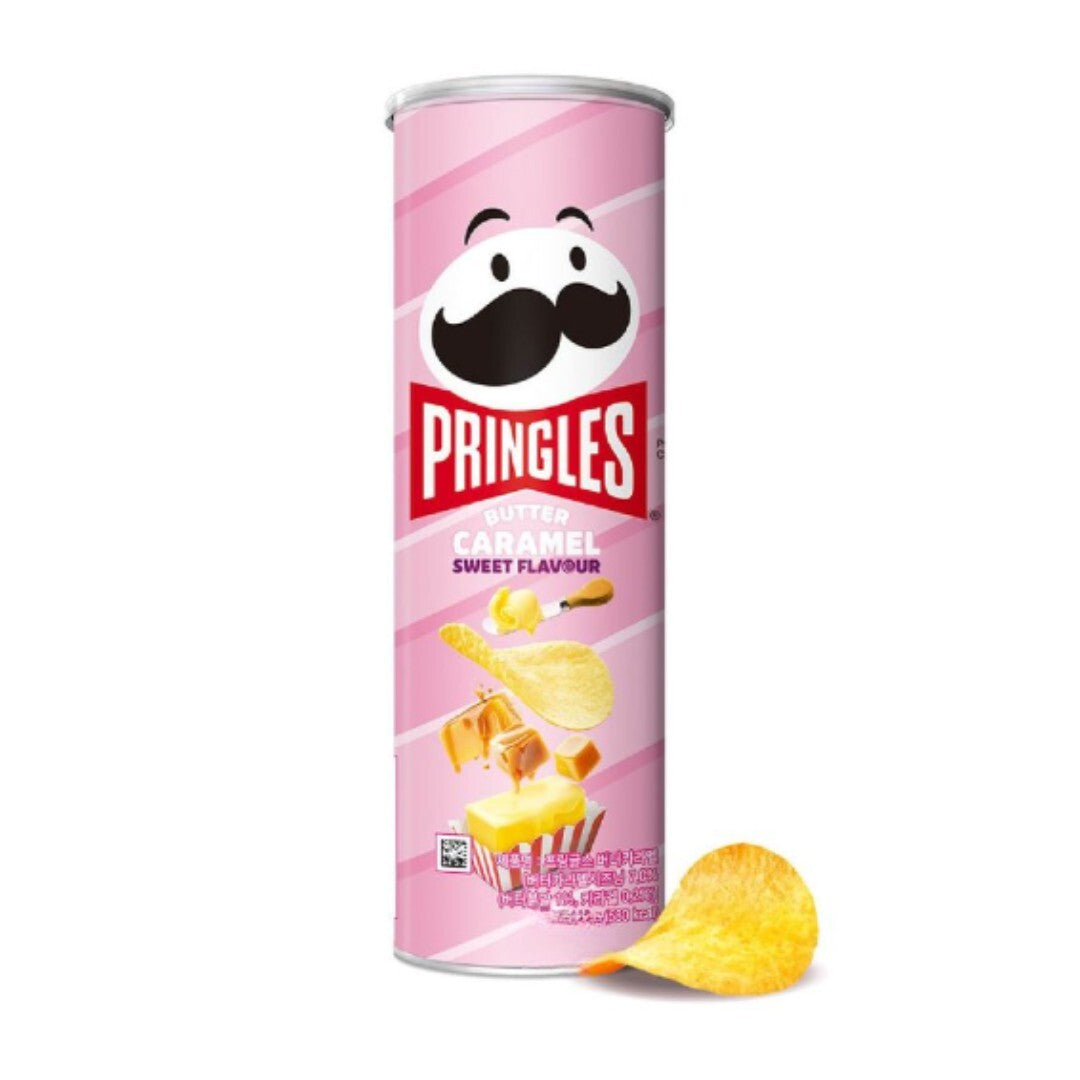 Pringles Butter caramel sweet flavour