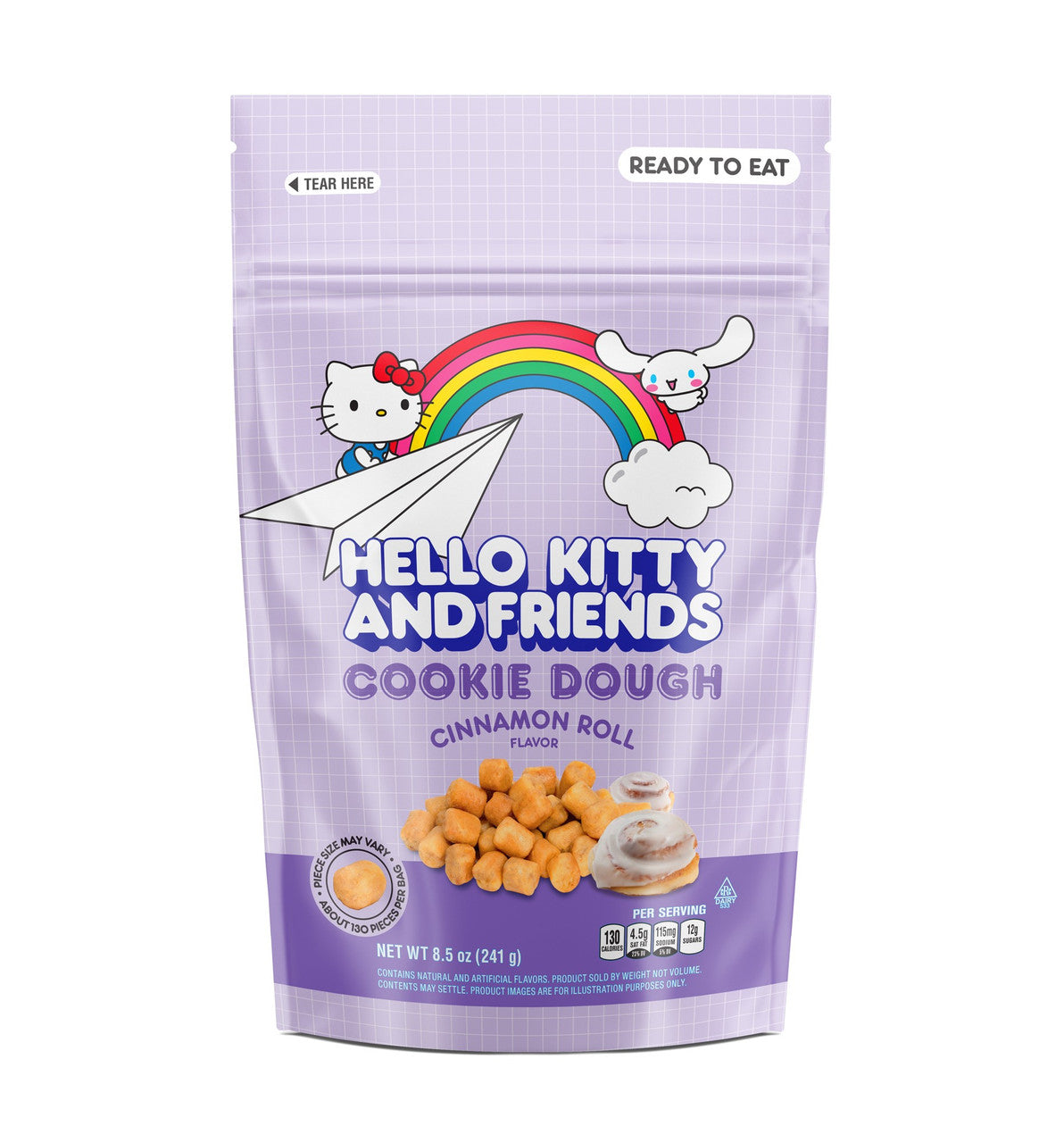 Hello Kitty & Friends Cookie Dough Cinnamon Roll