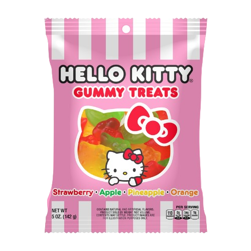Hello Kitty Gummy Treats bag