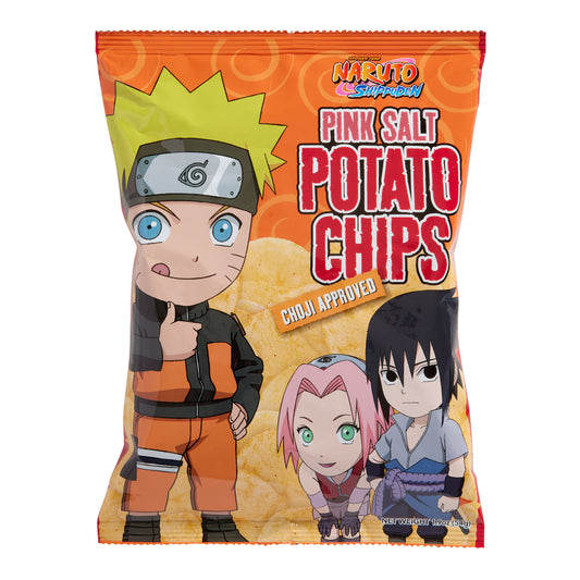 Naruto Shippuden Pink Salt Potato Chips