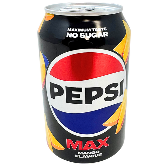 Pepsi Max Mango Flavour Zero Sugar
