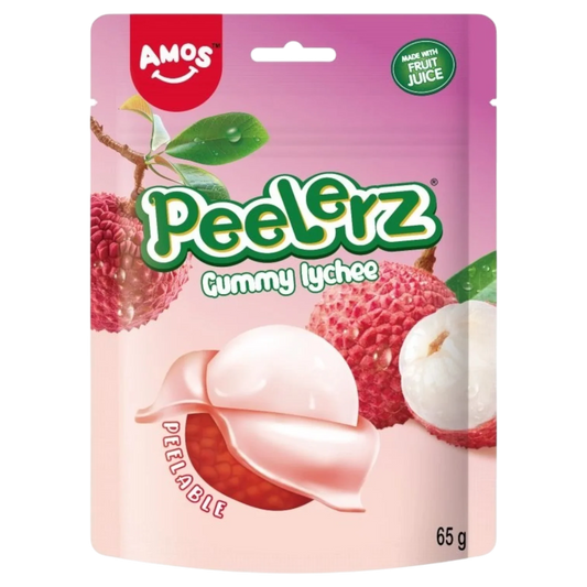 Amos Peelerz Lychee Gummy Candy