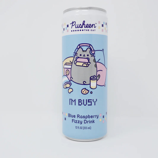 I'm Busy" Blue Raspberry Fizzy Drink