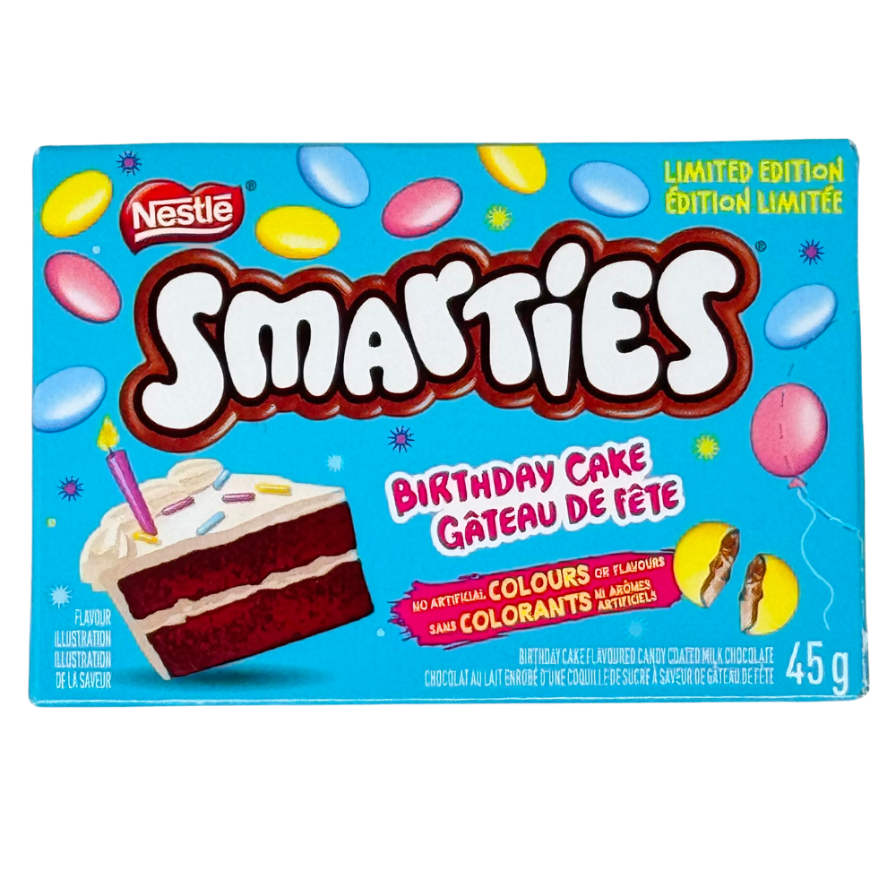 Smarties Birthday Cake