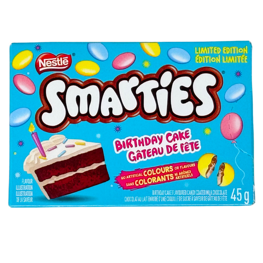 Smarties Birthday Cake