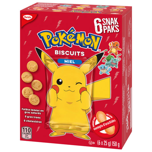 Pokémon Biscuits Miel
