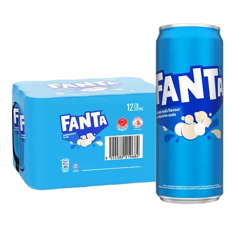 Fanta Cream Soda Flavor- Malaysia