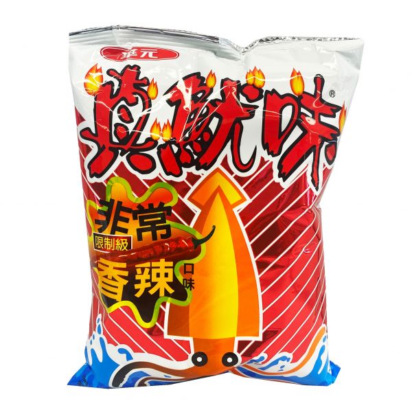 Cuttlefish Cracker Snack Spicy Flavor