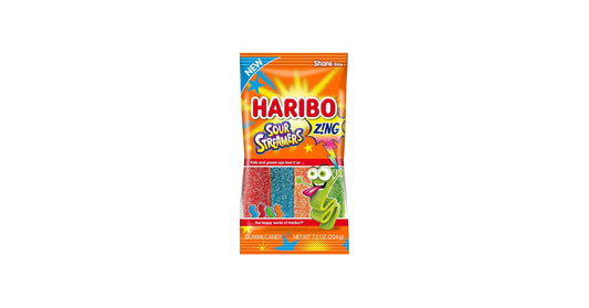 Haribo  sour steamers zingg!