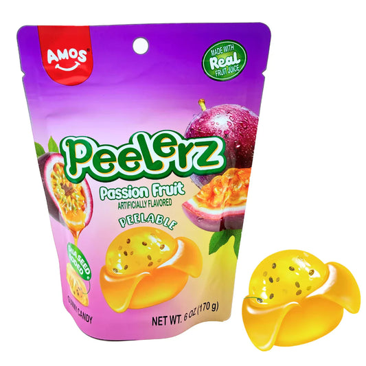 Amos Peelerz Passion Fruit Gummy