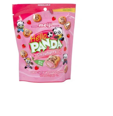 Meiji Hello Panda Strawberry Big Bag