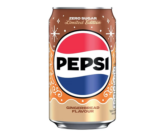 Pepsi GingerBread Flavor Zero Sugar