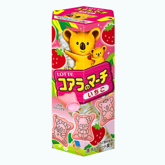 Lotte Koala March Strawberry