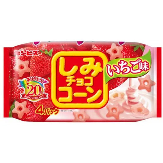 Ginbis Strawberry Soaked Corn Snack