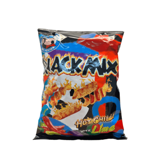 Mr. Chips Snack Mix in the Flamin' Hot Chili Lime flavor