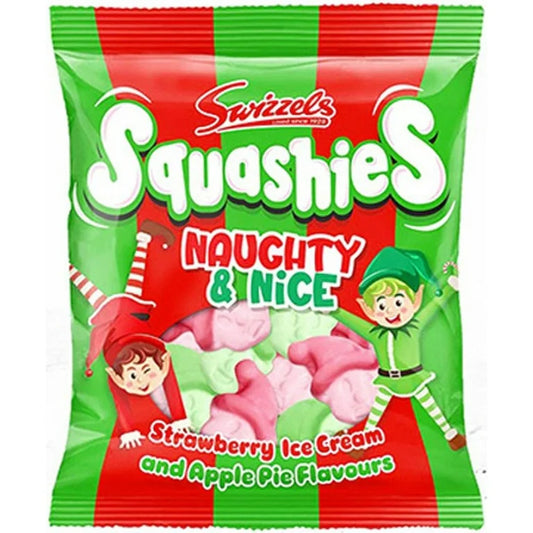 Swizzels Squashies Naughty & Nice Strawberry Ice Cream & Apple Pie Flavor