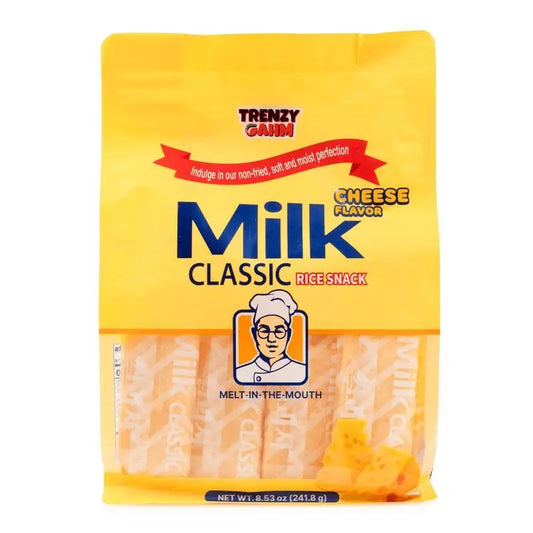 Trenzy Gahm Milk Classic Rice Snack in Cheese Flavor