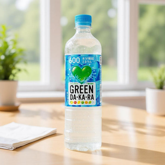 Suntory Green DA・KA・RA, a Japanese hydration drink